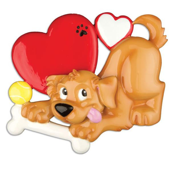 Dog Lover Personalized Ornament